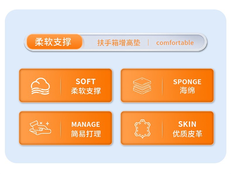 Car Seat Central Armrest Box Heightening Pad, Car-Mounted Tissue Box, Elevated Elbow Rest Protective Cover, Interior Modification