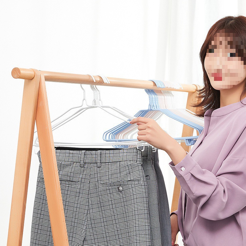 Percha de ropa gruesa y grande, percha de ropa doméstica sin huellas, percha de ropa para niños, percha de ropa para niños, percha de ropa para dormitorios, nueva fila