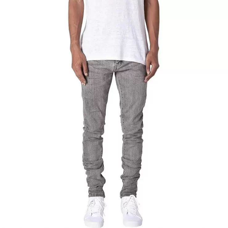 欧美2025新品亚马逊跨境外贸夏季休闲男式休闲新款宽松阔腿牛仔裤