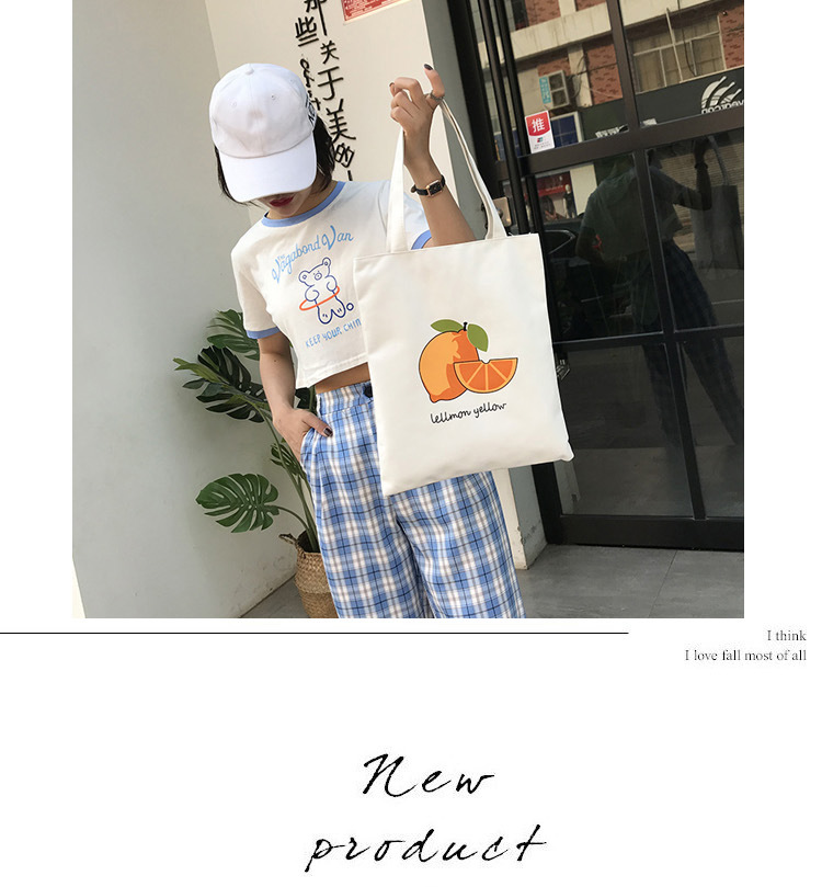 153g Weight Polyester Lining Material Sewing Thread Fashion Element Zipper Closure Type Double Shoulder Straps Strap Type Tote Bag Bags Type Casual, Daily Occasion Nylon Material Cherry, Fruit, Flower Pattern All Seasons Season Women's Gender Cute Style Square Shape Women's Nylon Cherry Fruit Flower Cute Sewing Thread Square Zipper Tote Bag 5