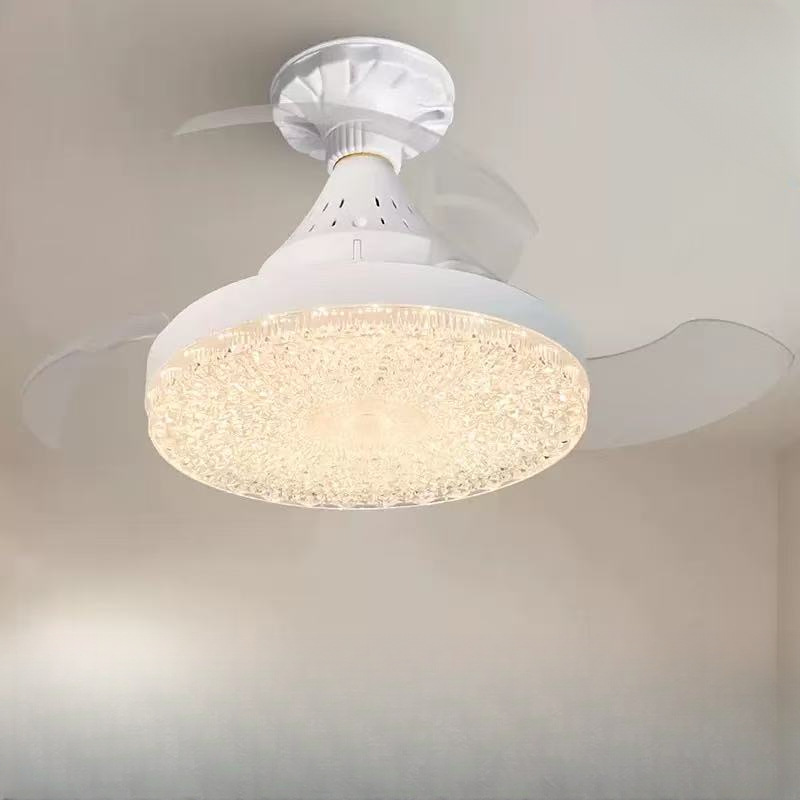 크리스탈 전등갓(3색 디밍 + 리모콘 + 램프 홀더 + 연장봉)