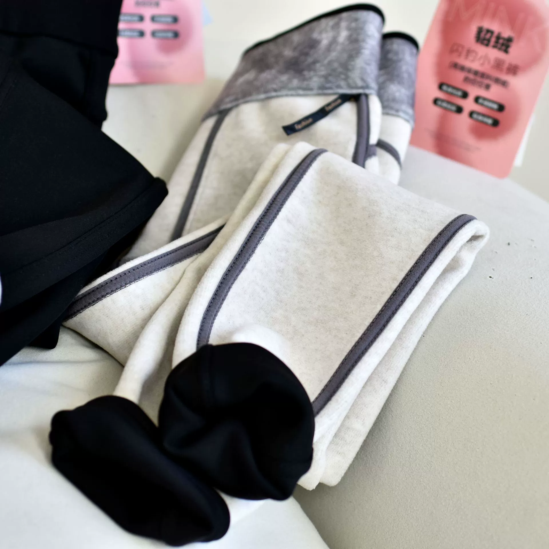 Черные брюки из норкового бархата с высокой талией для женщин, новые зимние облегающие брюки с высокой талией на флисовой подкладке, утолщенные черные брюки для контроля живота, верхняя одежда Барби