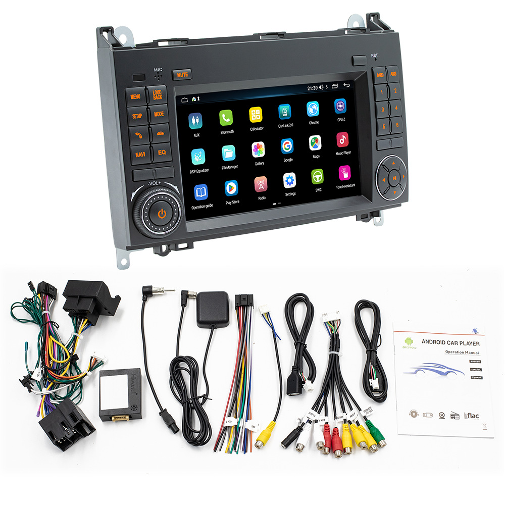 Aplicable a 08 - 17 Mercedes Benz B200 7 pulgadas carplay coche Android navegación reproductor Bluetooth de coche