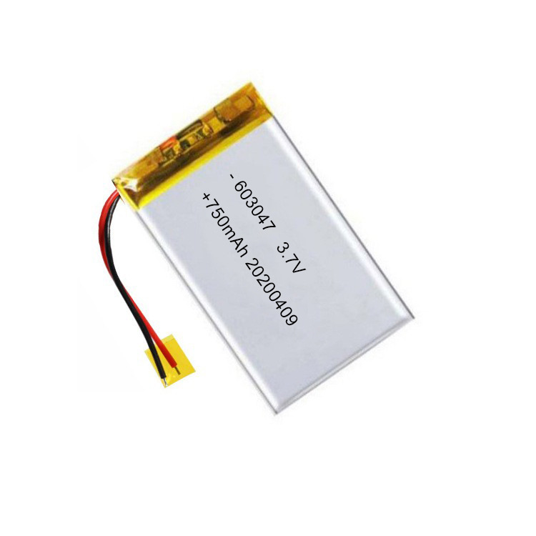 603047聚合物锂电池3.7V900mAh警示灯led灯蓝牙音箱软包锂电池