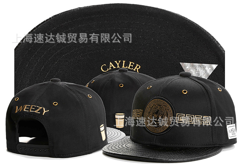 Mayorista comercio exterior sombrero plano sombrero ajuste sombrero sombrero de automóvil sombrero de moda americana sombrero de sol sombrero de sol