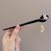 Modern metal advanced Chinese hairpin, Chinese style, simple and elegant design, Korean style, internet celebrity, high-quality style, wholesale