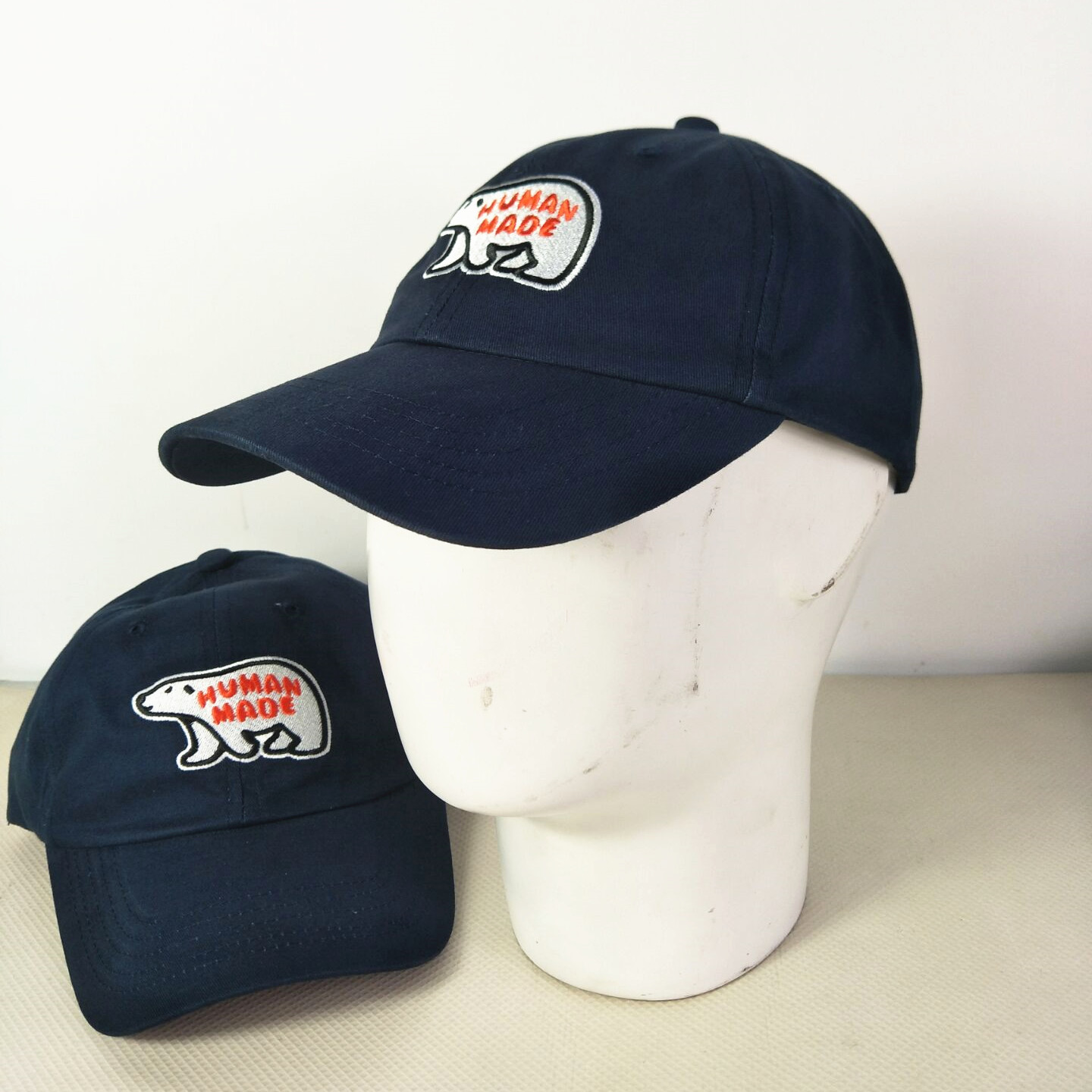 11 stili di berretto da baseball in cotone con ricamo di lettere di tendenza giapponese, orso polare, anatra, maiale, cappello a becco d'anatra_voghion.com