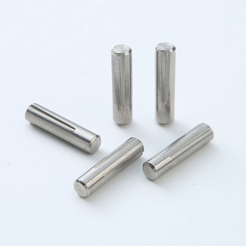 Цилиндрический штифт GB119 304 из нержавеющей стали твердые цилиндрические штифты M1-M4 позиционирования двойной головки плоской оси штифты