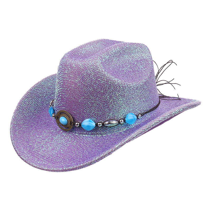 Cadena morada + joya
