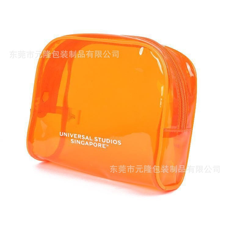 工厂pvc立体袋洗漱用品收纳包 伴手礼袋 化妆品拉链袋边骨袋