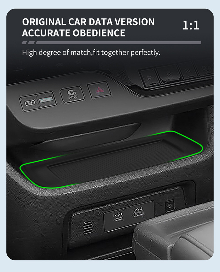 Suitable for 23-25 Serena C28 Central Control Wireless Charging Silicone Anti-Slip Mat Car Special Modification Accessories
