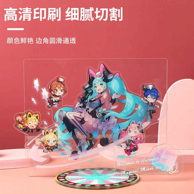 Акриловая подставка с индивидуальным дизайном: мультяшные аниме-персонажи, персонажи знаменитостей, брелоки, шейкеры, подвески на заказ