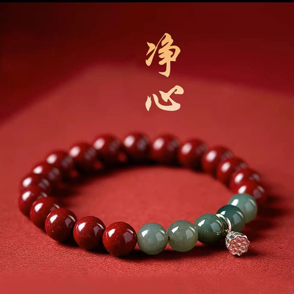 Mujer pulsera colgante de lotus pulsera pulsera
