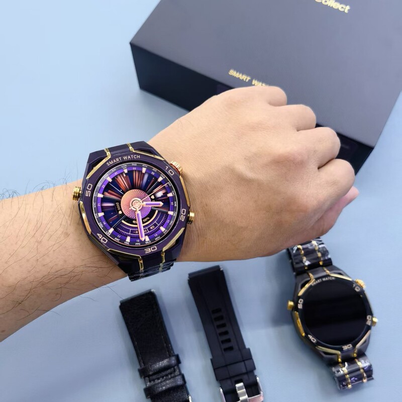 Cross-Border Touch Sk55Pro Round Smart Watch Sports Multi-Function Heart Rate Detection Bluetooth Huaqiangbei Watch Cross-Border Touch Sk55Pro Round Smart Watch Sports Multi-Function Heart Rate Detection Bluetooth Huaqiangbei Watch