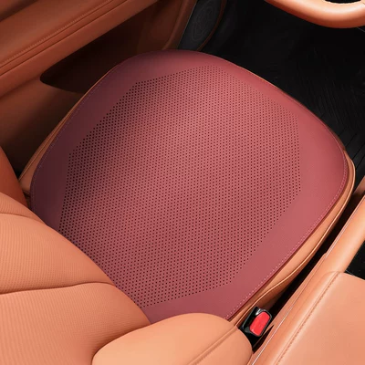 Suitable for Audi A4L/A6L/Q5L/A3/Q3/Q2La7L Car Seat Cushions, Special Seat Cushion Covers for All Seasons (Seat cushion, seat cover) - 1-front-row-volcano-red