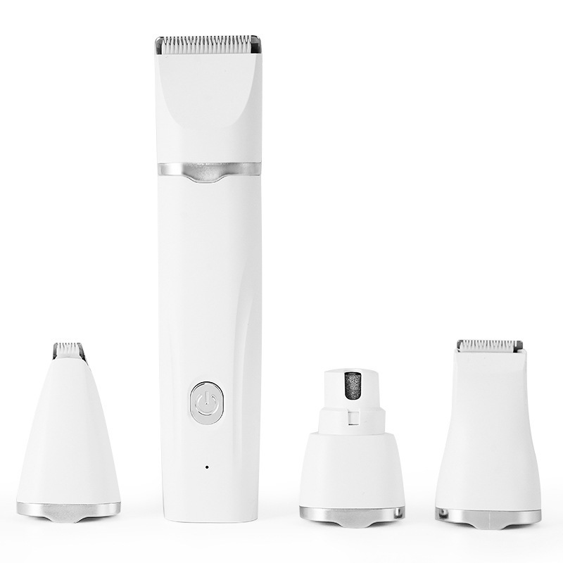 宠物电推剪套装四合一电动磨甲剃毛狗狗理发器留毛刀头猫咪剃毛器|undefined