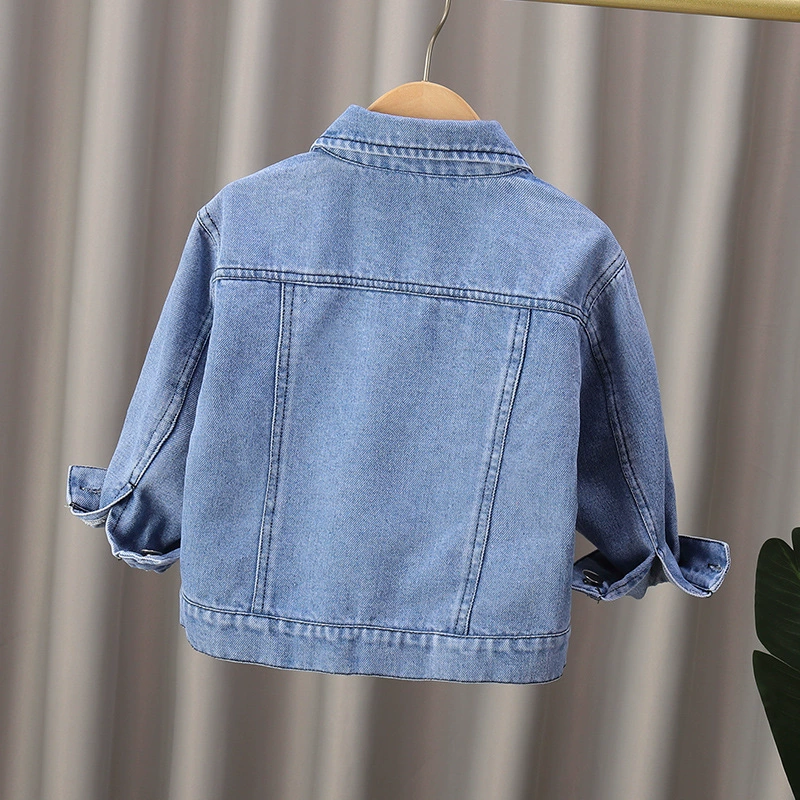 Children's denim jacket, spring summer clothing