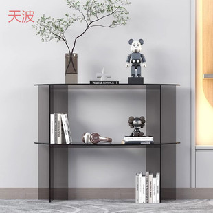 Yhu Simple Acrylic Transparent Entrance Table Wall Decorative Sticks Designer Entrance Counter