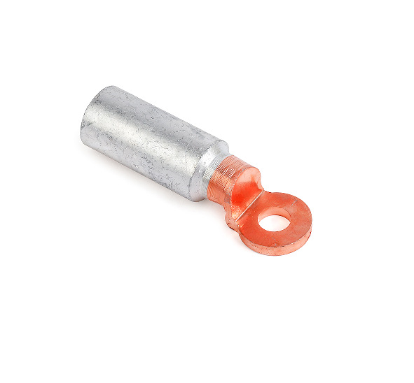 DTL-2出口型铜铝端子 固定连接裸导线电缆铜鼻子铜铝过渡接线端子