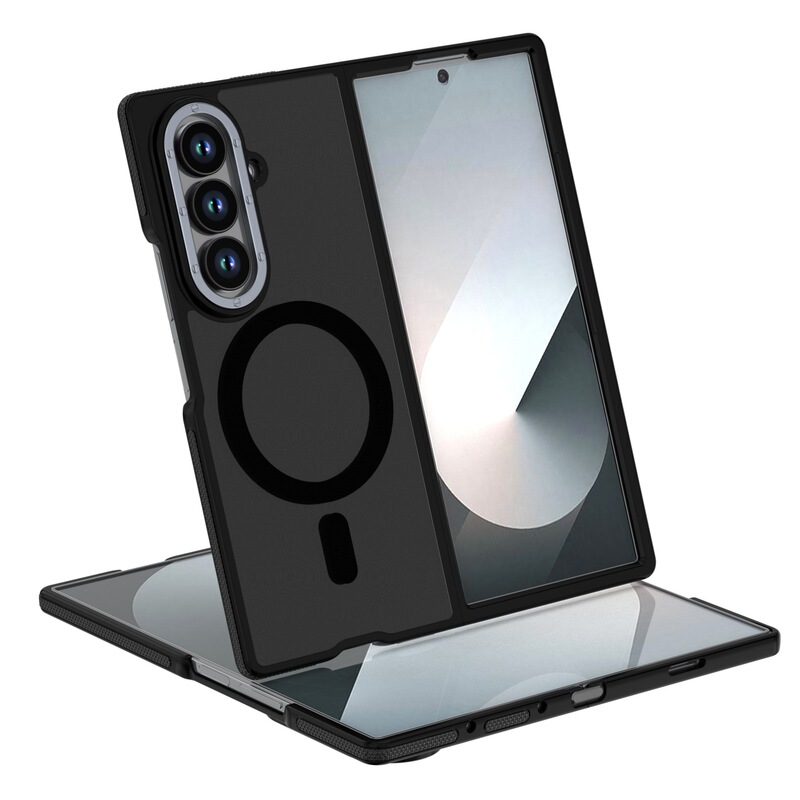 Suitable for Samsung Z Fold8Ultra Dual-Color Skin-Feel Magnetic Phone Case Z Flip 20% off Stackable Protective Cover Suitable for Samsung Z Fold8Ultra Dual-Color Skin-Feel Magnetic Phone Case Z Flip 20% off Stackable Protective Cover