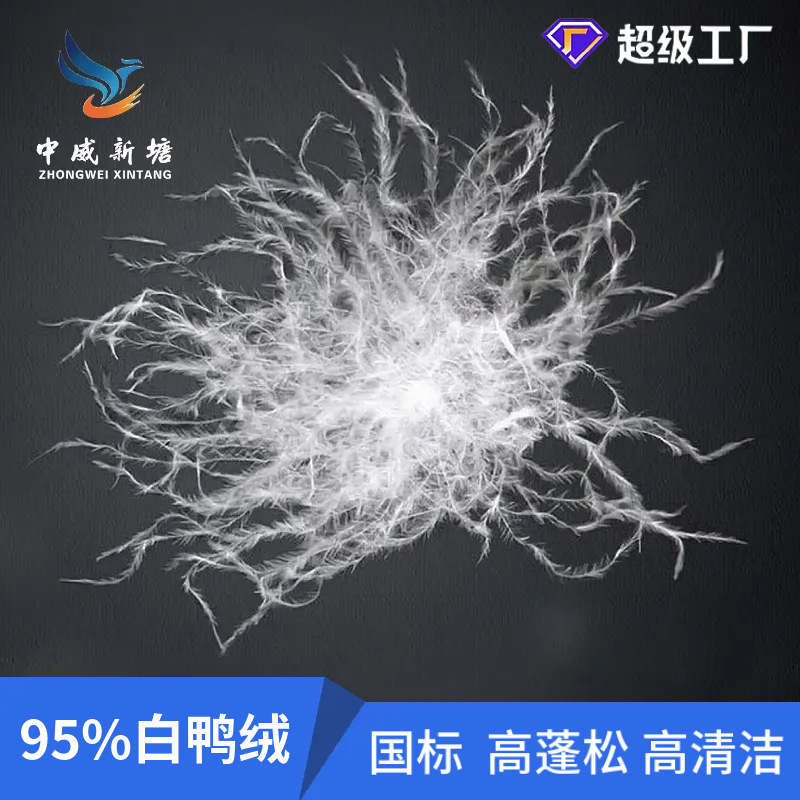 New National Standard Guangjian 95 White Duck Down, High Loftiness, Standard down Jacket with 90%+ down Content, Loftiness 17cm+