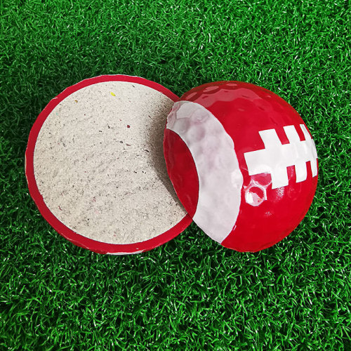 Manufacturer supplies golf sports competition set including golf balls, practice balls, and second-level gift balls