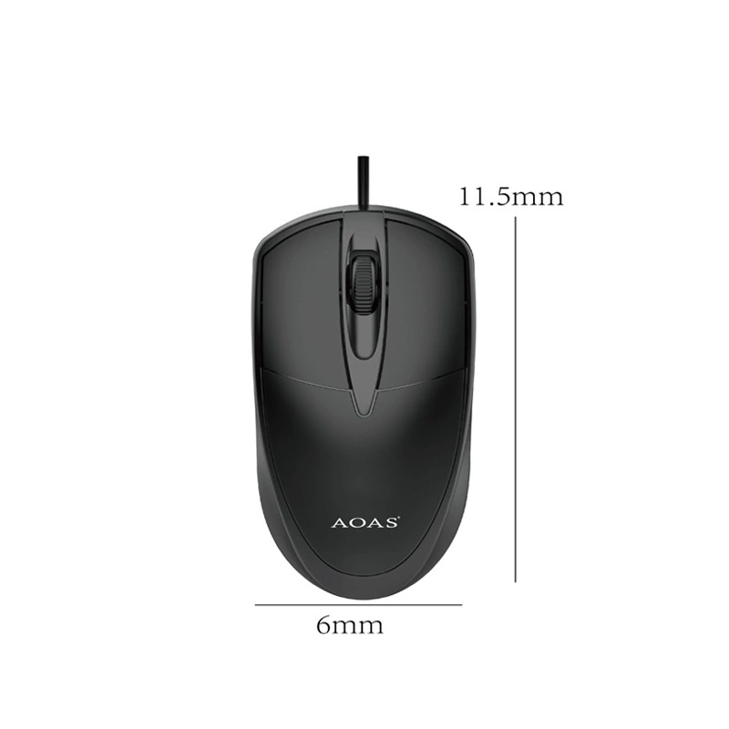 Gaming Mouse (weibo M39) Wired USB, RGB lighting, DPI adjustable, Black
