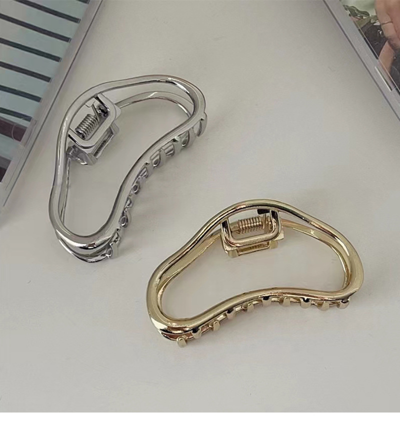 Simple Style Geometric Alloy Plating Hair Claws display picture 3