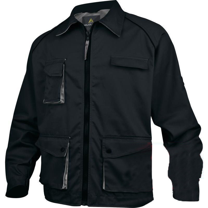 劳保分体式工作服长袖男涤棉防粉尘透气工地工装服套装广州批发