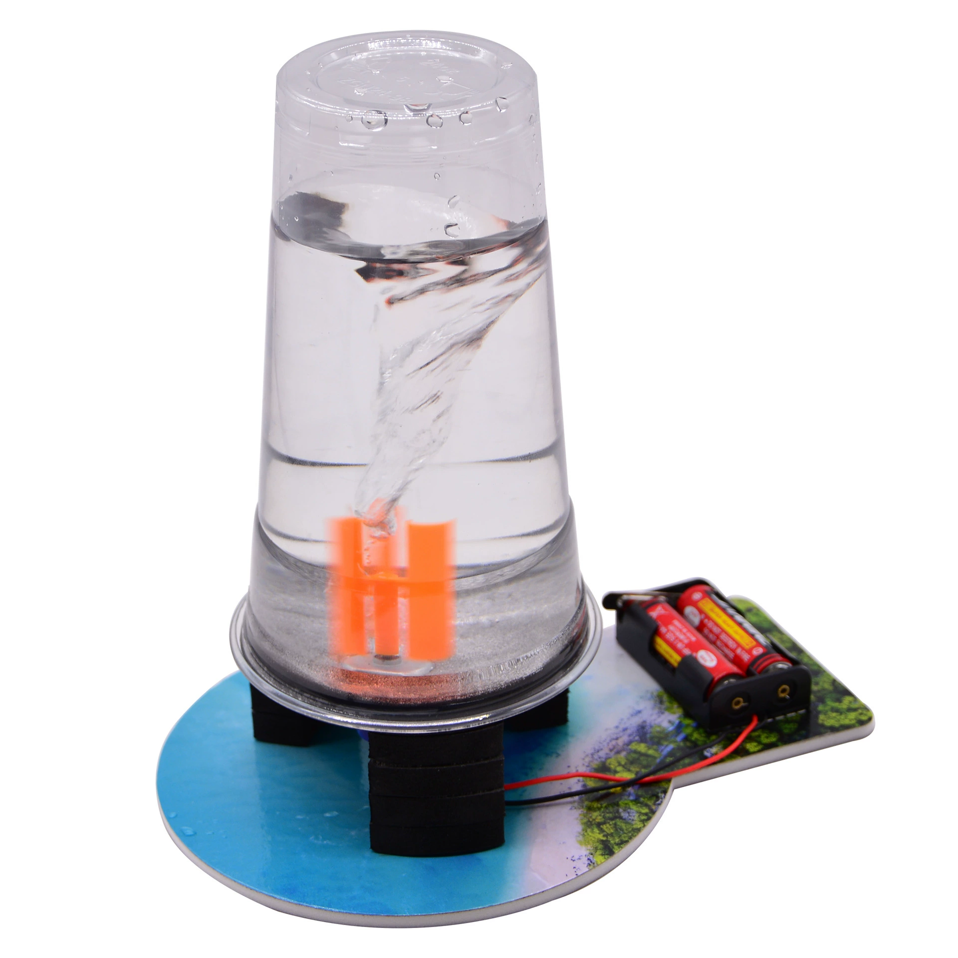 Детские научные электрические Торнадо экспериментальные игрушки для начальной школы наука и техника небольшие производственные материалы DIY собранное научно-популярное оборудование