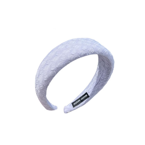 Purple Small Scented Sponge Hair Clip for Women, Autumn/Winter High-End Style Hairpin, Korean High Crown Hair Tying Band