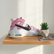 ԭ�� NK WMNS Air more Uptempo GS Barely Green���e�\�ӻ@��