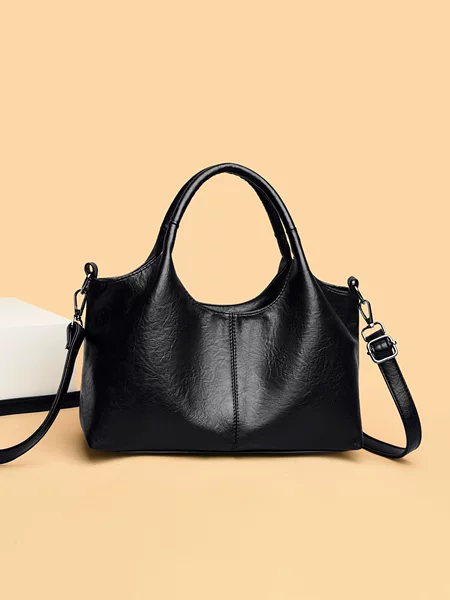 Cross-Border Foreign Trade 2026 New Model Mom's Basket-Style Women's Bag, Women's Shoulder Crossbody Bag, Large Capacity Handbag Tote Bag