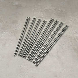 304不锈钢筷子酒店食堂快餐店家用筷子可高温消毒中空防烫防滑筷