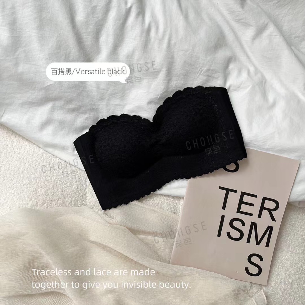 Venta caliente sin tirantes casual cómodo parte superior del cuerpo parche push up no corriendo Copa tubo superior sujetador ropa interior nuevo 7028