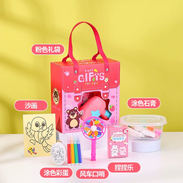Hot stamping bear gift box for women A