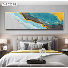 主卧室抽象装饰画现代简约客厅沙发背景墙宾馆酒店床头横幅壁挂画