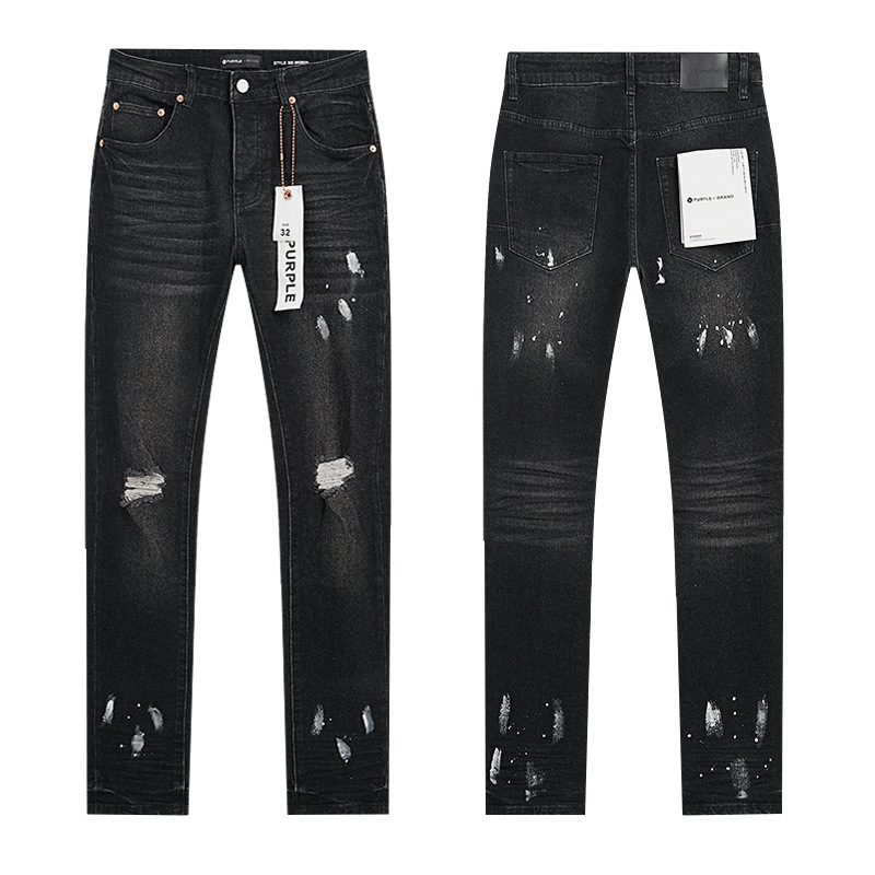 Marca de moda para hombres y mujeres 2025 nuevo verano nuevo estilo pantalones cortos de mezclilla de diamantes calientes rotos pantalones cortos retro de calle de todo fósforo rectos