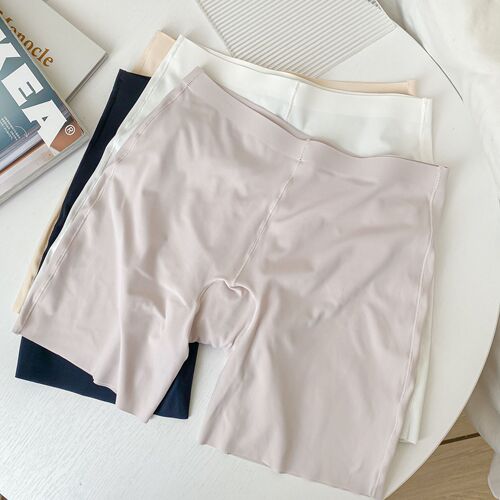 NA006 Peach Butt Safety Pants 2-in-1 Butt Lifting Panties Women's High Waist Safety Pants Natural Thin Tummy Control Three-Point Pants