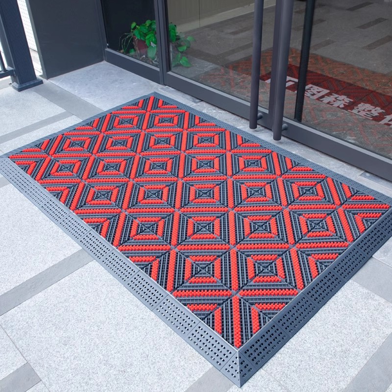 세 브러시-회색 블록 빨간색 브러시 [암호화]