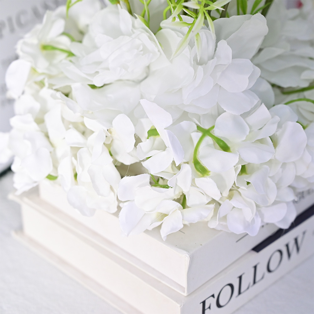 2025 decoración de boda flor de boda flores de simulación flores falsas flores de plástico flor de tierra flor de guía decoración de pasarela