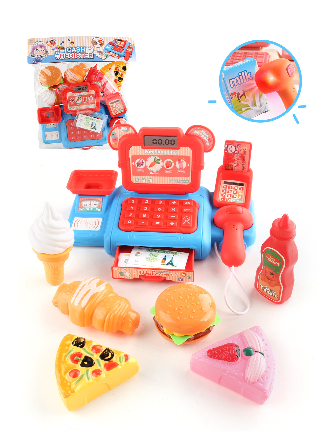 Simulation Shopping Cash House Toys Electronic Game Lighting And Sound Effects Supermarket Cashier Toys For Children Gifi O1Cn01F7Okrw1Ke9R4Lhxct !!2206776261188 0 Cib