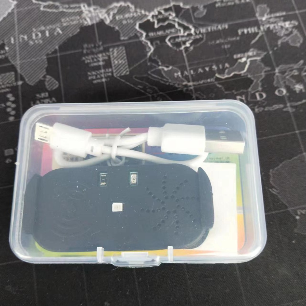 Alarda de puerta de automóvil Luz de advertencia LED Puerta automática anticolisión recordatorio de voz Luz de sensor inteligente Alerta anticolisión