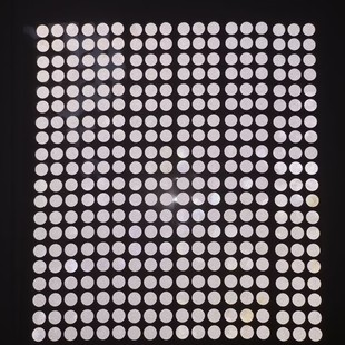Highlight round dot reflective stickers 1CM bicycle car reflective car stickers DIY handmade adhesive reflective stickers