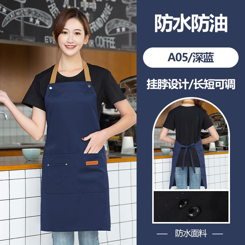 Delantal Publicitario Personalizado con Logotipo, Delantal de Cocina Infantil Personalizado, Delantal Impermeable de PVC Grueso Resistente al Aceite, Venta al por Mayor