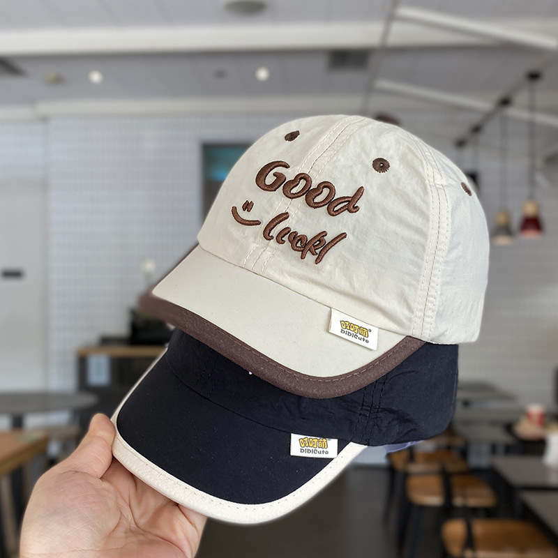 Sombrero de bebé verano delgado para hombre sombra del tesoro lengua de pato gorra de béisbol niños niños sol de secado rápido coreano verano masculino