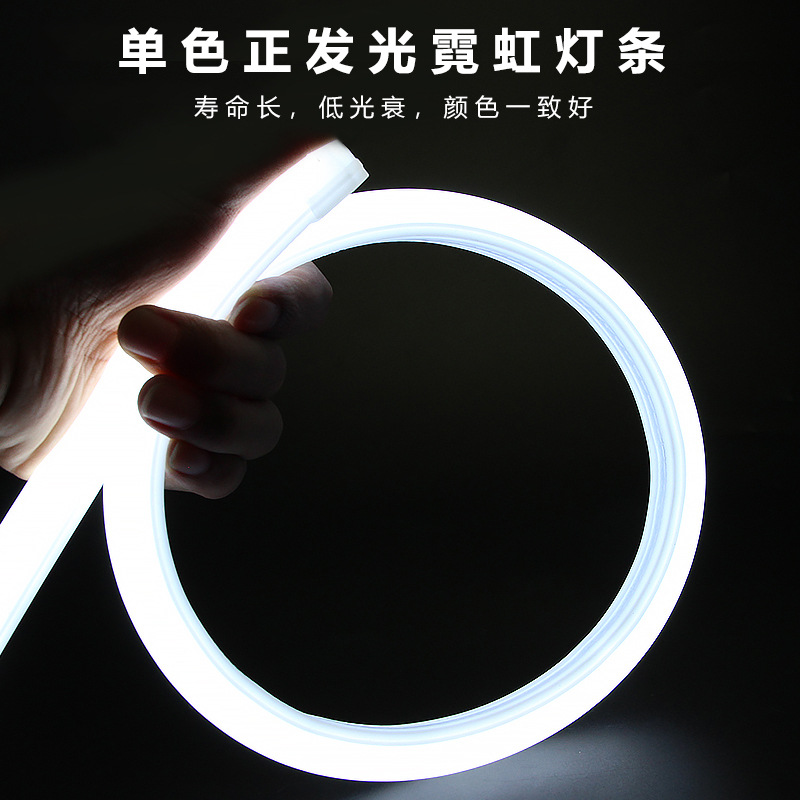 17X16MM 야외 방수 유연한 저전압 LED 네온 튜브 DC12V/DC24V 맞춤형 LED 네온 튜브