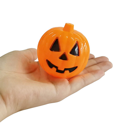 Cross-border hot selling Halloween pumpkin shell open pumpkin shell party trick carnival gift candy pumpkin jar