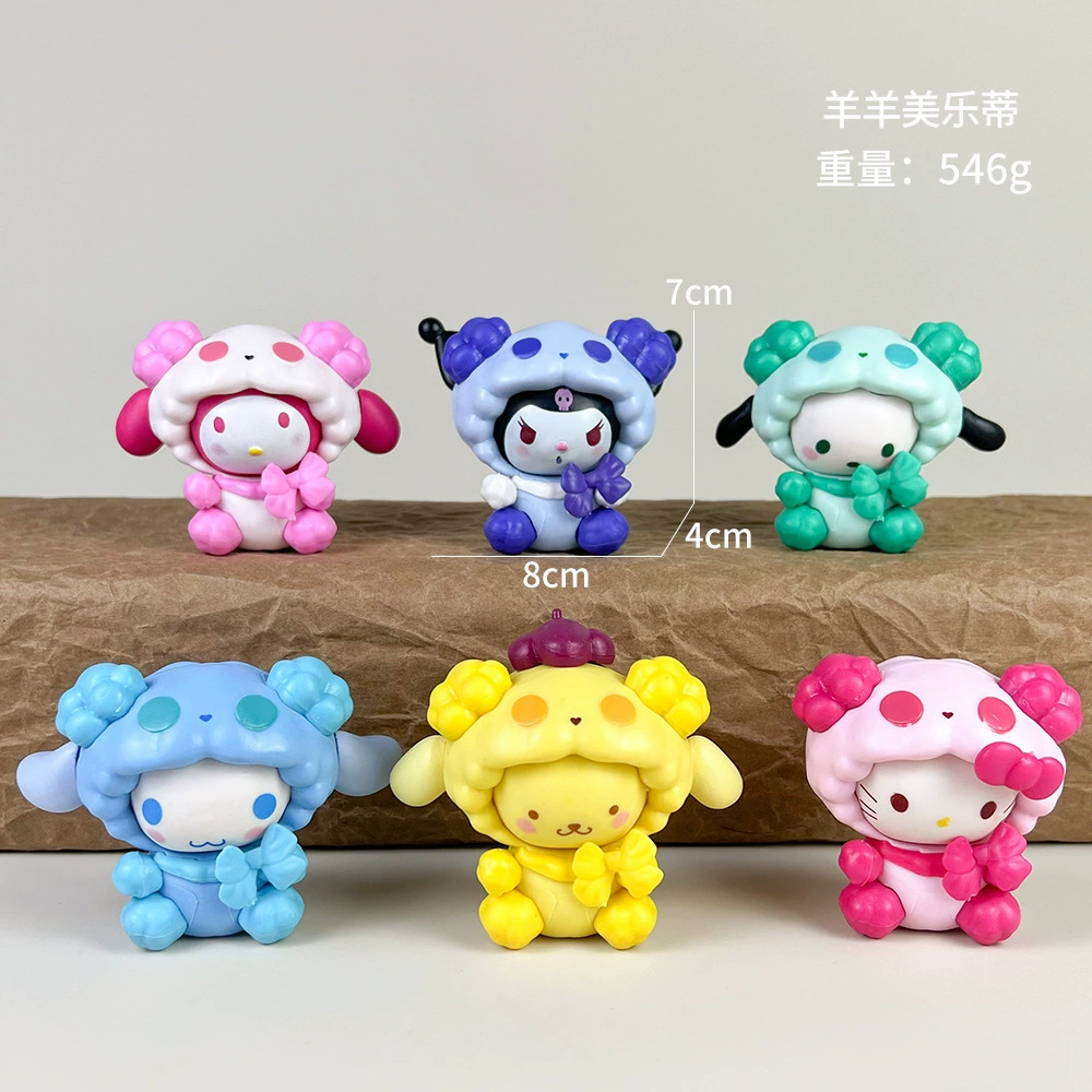Sanrio Blind Blind Прорицание Куроми Пати Мелати Волбери Киллер аниме кукла модель, моделирование Play Tide Play