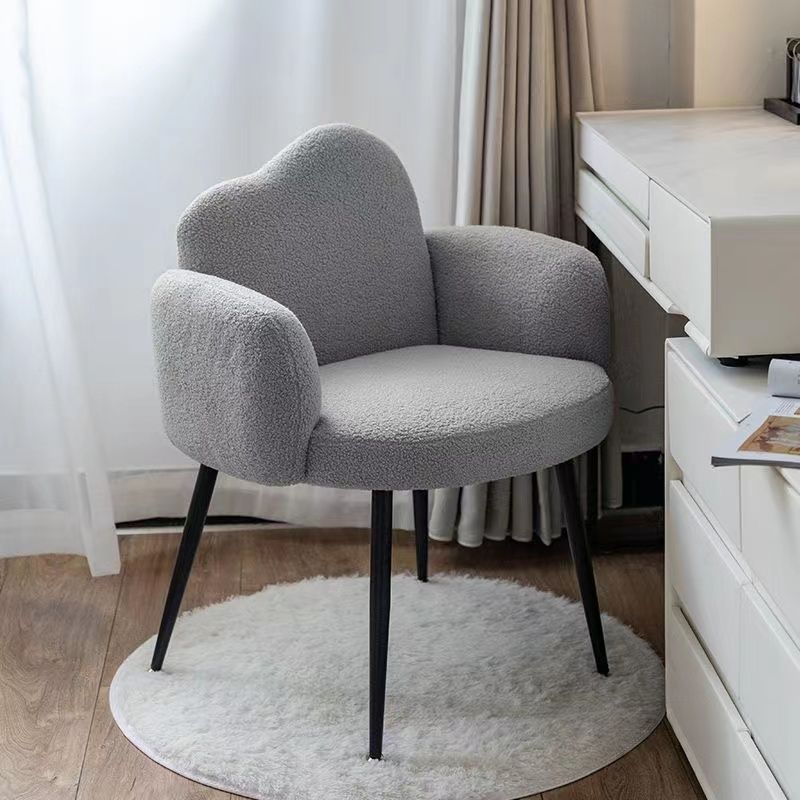 silla de maquillaje simple silla de vestuario doméstica confortable silla de alta calidad silla de niña silla de tocador de varios colores